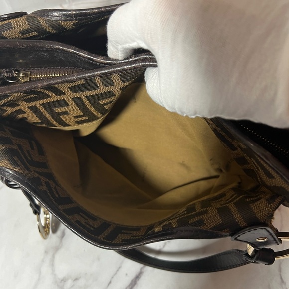 GUC Fendi Canvas Zucca Chef's Tote - Picture 11 of 15